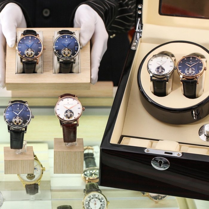 2020SS新作Vacheron Constantinヴァシュロンコンスタンタンメンズ時計スーパーコピー 4色