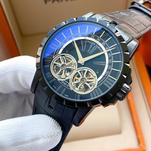 2020SS新作ROGER DUBUISロジェデュブイメンズ時計 スーパーコピー 3色