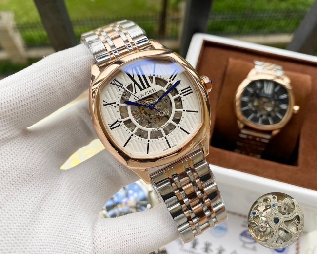 2020SS新作Cartier カルティエ メンズ 時計 スーパーコピー4色
