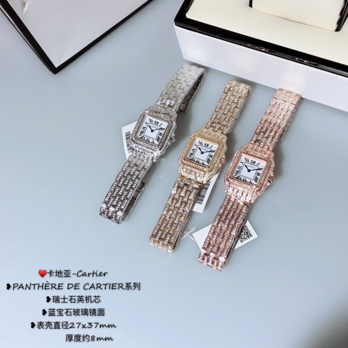 2020SS新作Cartier カルティエ レディース 時計 スーパーコピー3色