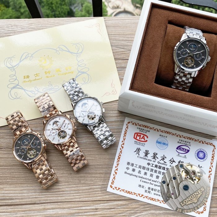 2020SS新作 LONGINES ロンジン メンズ 時計 スーパーコピー4色