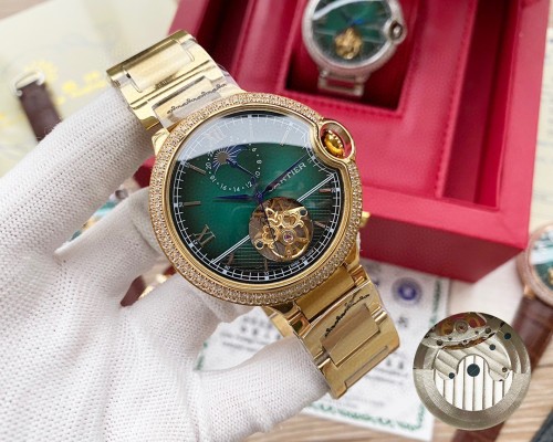 2020SS新作Cartier カルティエ メンズ 時計 スーパーコピー7色