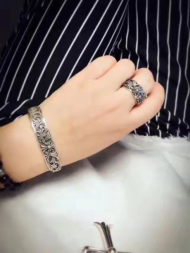 ChromeHearts クロムハーツ100% 925シルバー 正規品品質 リング 男女兼用 ch678140