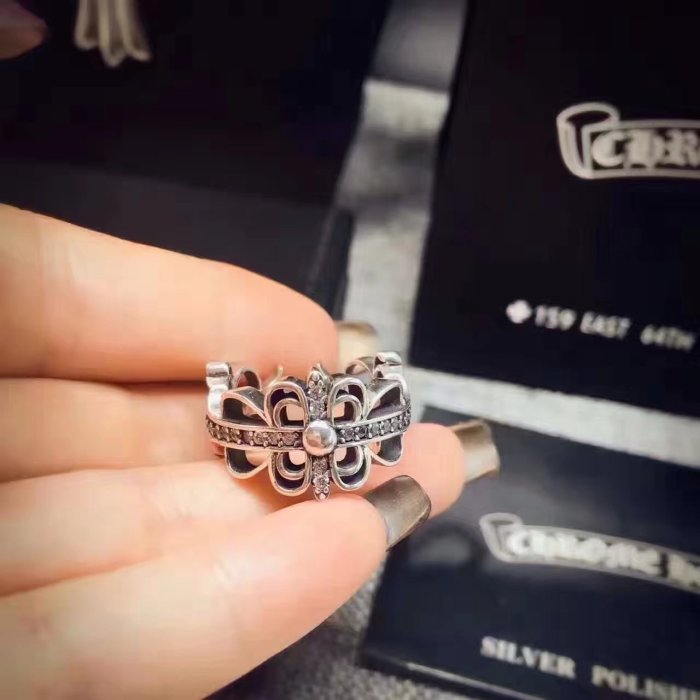 ChromeHearts クロムハーツ100% 925シルバー 正規品品質 リング 男女兼用 ch678120