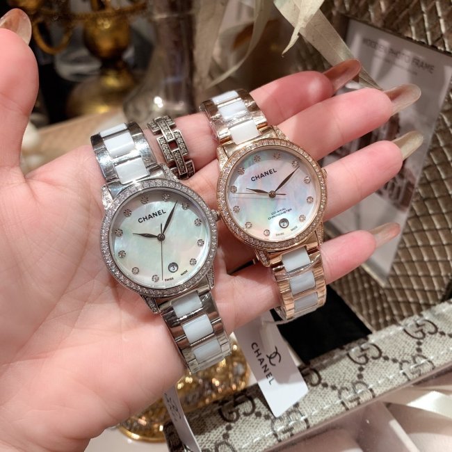 2020SS新作Chanel シャネル レディース 時計 スーパーコピー2色