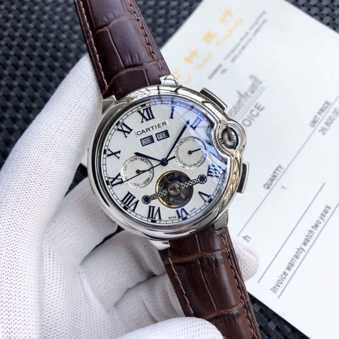 2020SS新作Cartier カルティエ メンズ 時計 スーパーコピー6色
