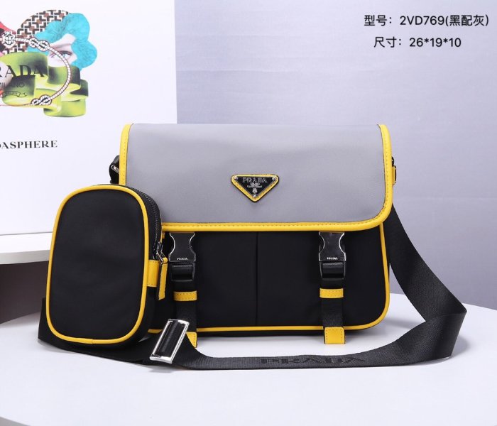 2021SS新作 メンズ Prada プラダショルダーバッグスーパーコピー