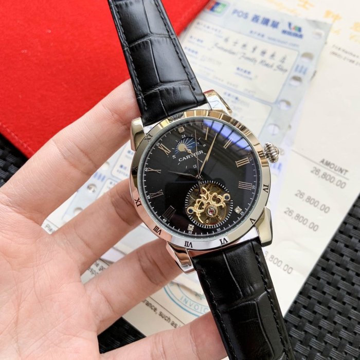 2020SS新作Cartier カルティエ メンズ 時計 スーパーコピー7色