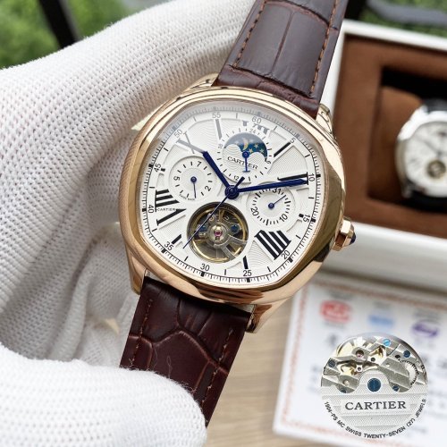 2020SS新作Cartier カルティエ メンズ 時計 スーパーコピー4色