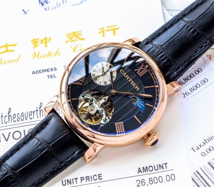 2020SS新作Cartier カルティエ メンズ 時計 スーパーコピー4色