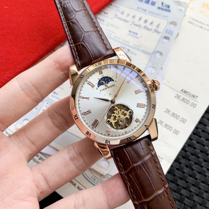 2020SS新作Cartier カルティエ メンズ 時計 スーパーコピー7色