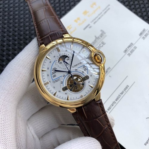 2020SS新作Cartier カルティエ メンズ 時計 スーパーコピー7色