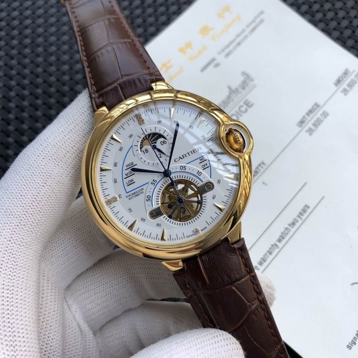 2020SS新作Cartier カルティエ メンズ 時計 スーパーコピー7色