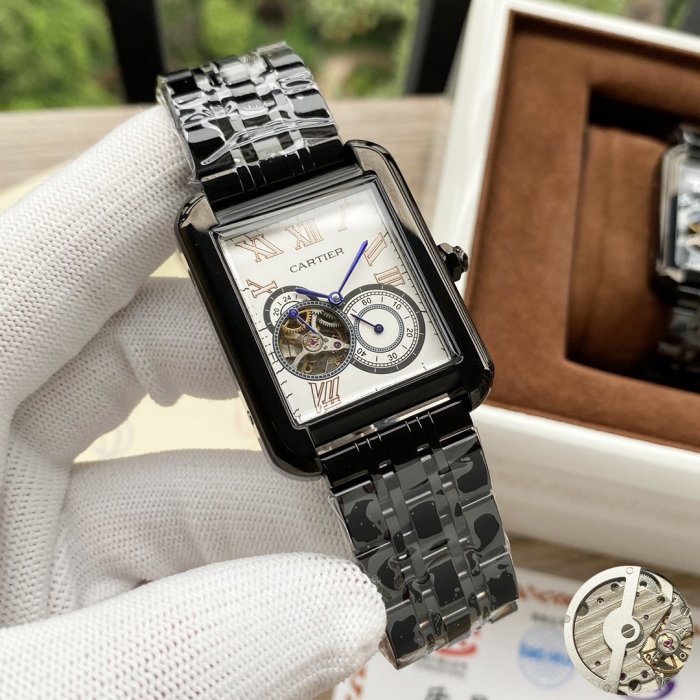 2020SS新作Cartier カルティエ メンズ 時計 スーパーコピー4色