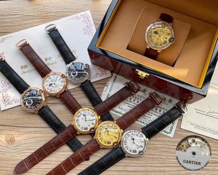 2020SS新作Cartier カルティエ メンズ 時計 スーパーコピー6色
