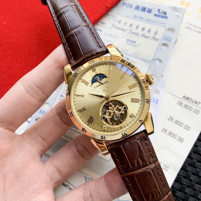 2020SS新作Cartier カルティエ メンズ 時計 スーパーコピー7色