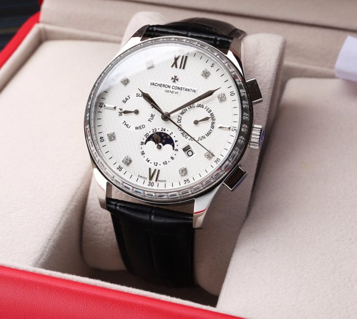 2020SS新作Vacheron Constantinヴァシュロンコンスタンタンメンズ時計スーパーコピー 2色