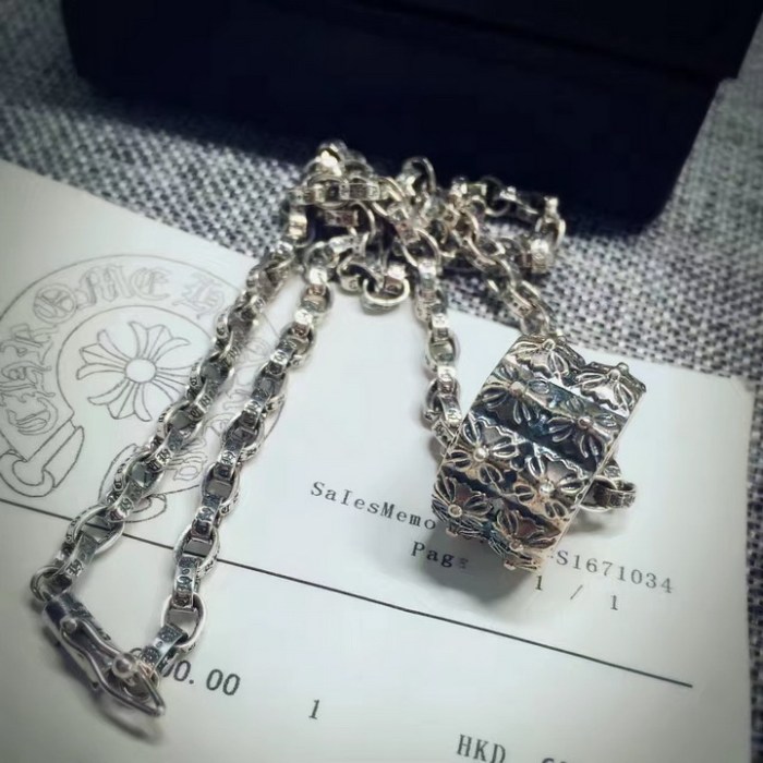 ChromeHearts クロムハーツ100% 925シルバー 正規品品質 ネックレス 夏新作 ch678480A