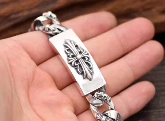 新作入荷 ChromeHearts クロムハーツ100% 925シルバー 正規品品質 ブレスレットch678950