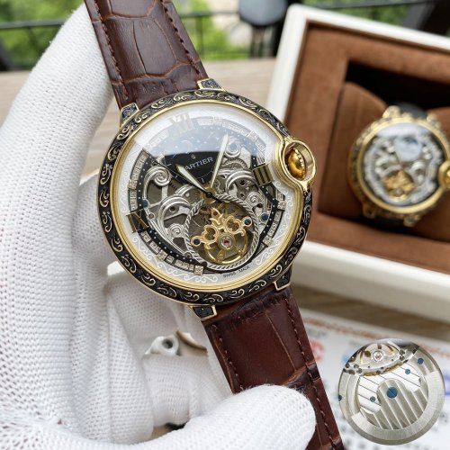 2020SS新作Cartier カルティエ メンズ 時計 スーパーコピー7色