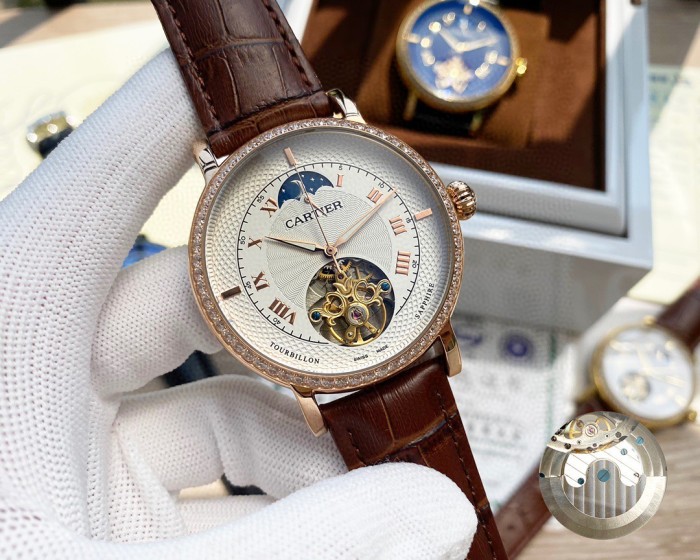 2020SS新作Cartier カルティエ メンズ 時計 スーパーコピー7色