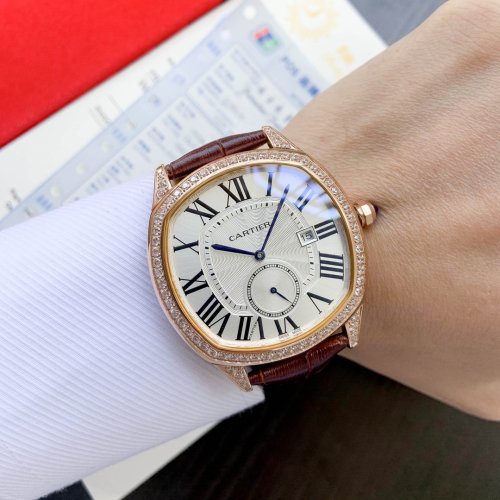 2020SS新作Cartier カルティエ メンズ 時計 スーパーコピー4色