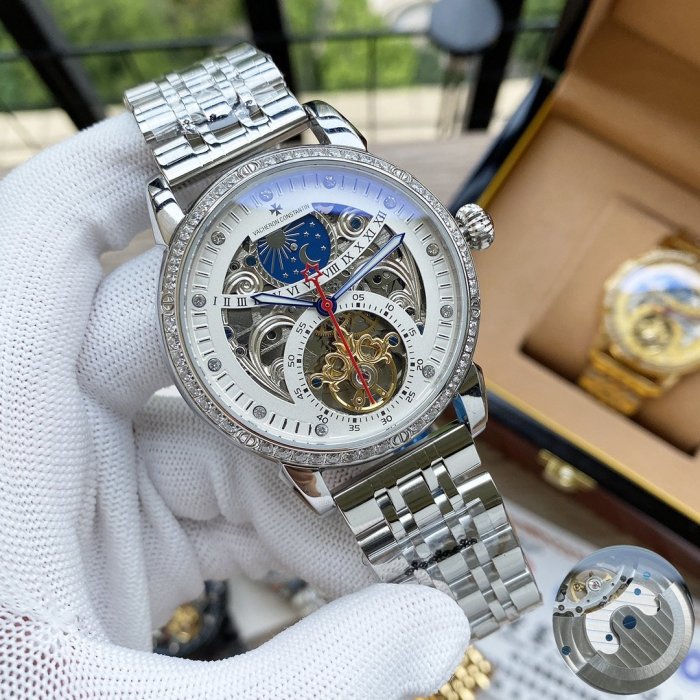 2020SS新作Vacheron Constantinヴァシュロンコンスタンタンメンズ時計スーパーコピー 6色