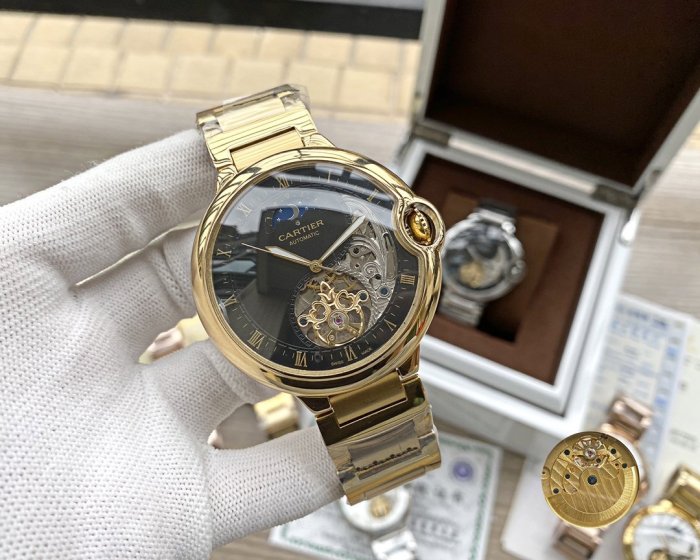 2020SS新作Cartier カルティエ メンズ 時計 スーパーコピー7色