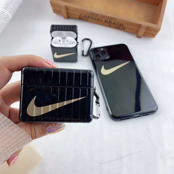ナイキ/Nike ケース最新全機種+ イヤホン収納ケース 2色