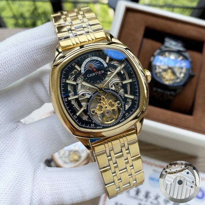 2020SS新作Cartier カルティエ メンズ 時計 スーパーコピー6色