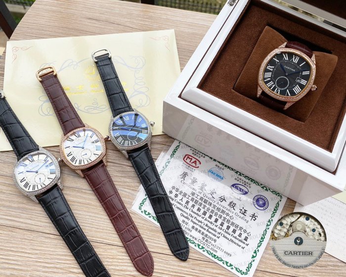 2020SS新作Cartier カルティエ メンズ 時計 スーパーコピー4色
