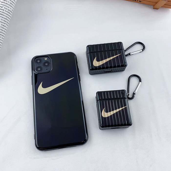 ナイキ/Nike ケース最新全機種+ イヤホン収納ケース 2色