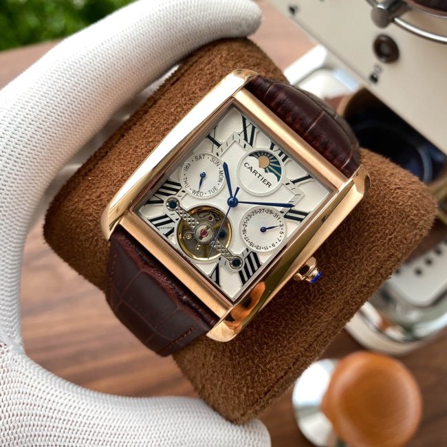 2020SS新作Cartier カルティエ メンズ 時計 スーパーコピー4色