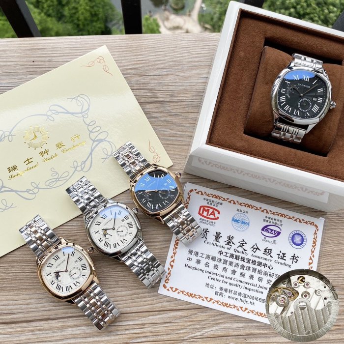 2020SS新作Cartier カルティエ メンズ 時計 スーパーコピー4色