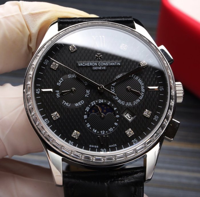 2020SS新作Vacheron Constantinヴァシュロンコンスタンタンメンズ時計スーパーコピー 2色