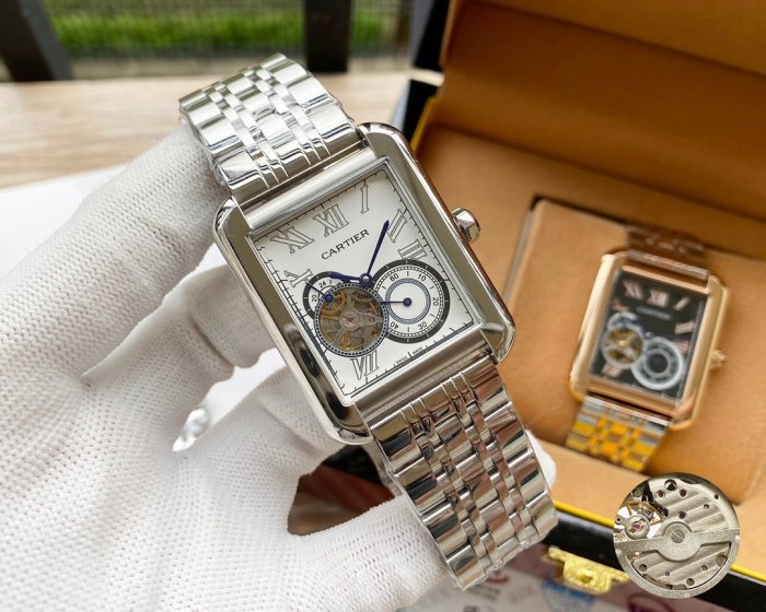 2020SS新作Cartier カルティエ メンズ 時計 スーパーコピー4色