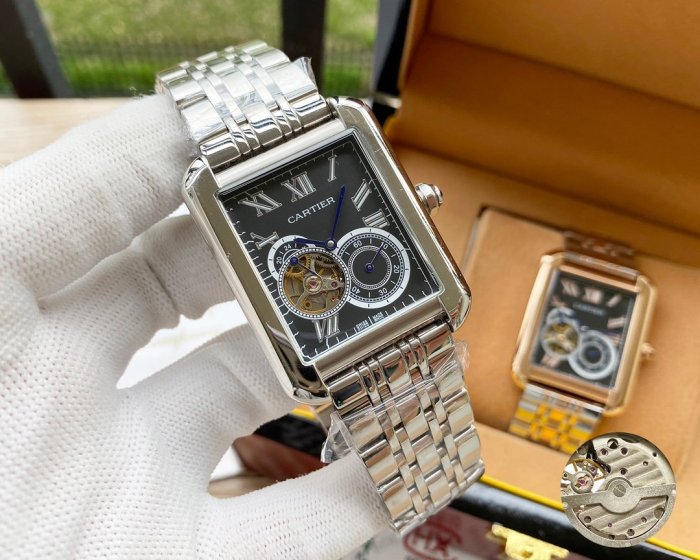 2020SS新作Cartier カルティエ メンズ 時計 スーパーコピー4色
