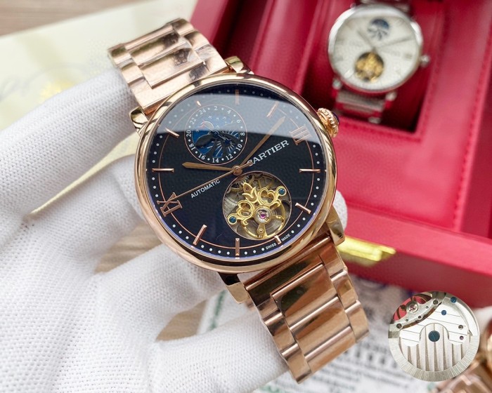 2020SS新作Cartier カルティエ メンズ 時計 スーパーコピー7色