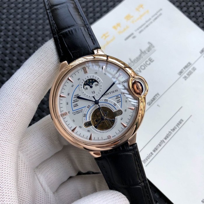 2020SS新作Cartier カルティエ メンズ 時計 スーパーコピー7色