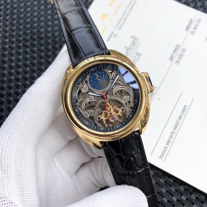 2020SS新作Cartier カルティエ メンズ 時計 スーパーコピー7色