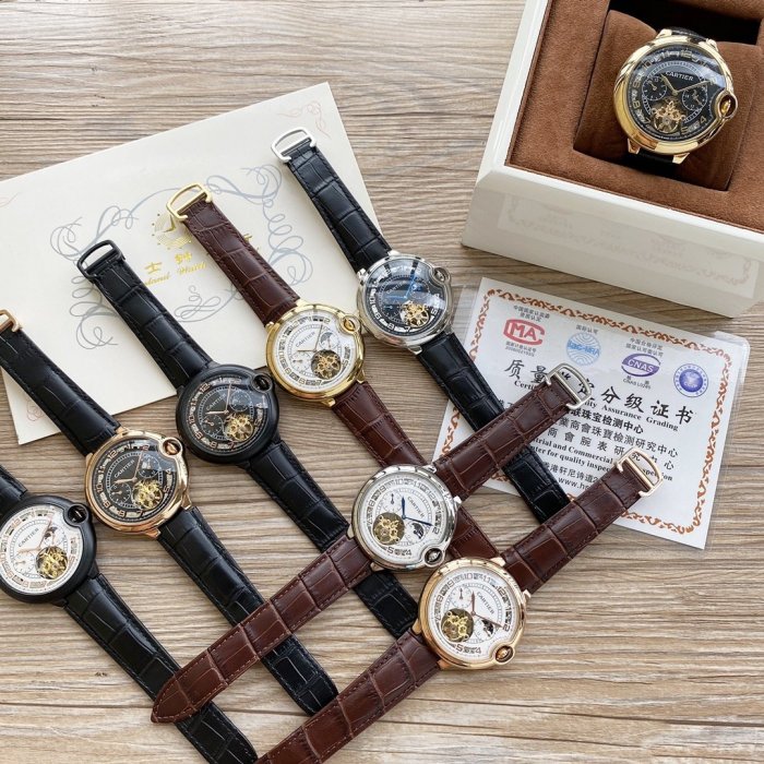 2020SS新作Cartier カルティエ メンズ 時計 スーパーコピー7色