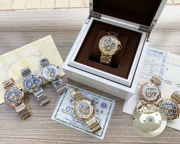 2020SS新作Cartier カルティエ メンズ 時計 スーパーコピー6色