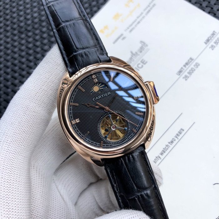2020SS新作Cartier カルティエ メンズ 時計 スーパーコピー7色