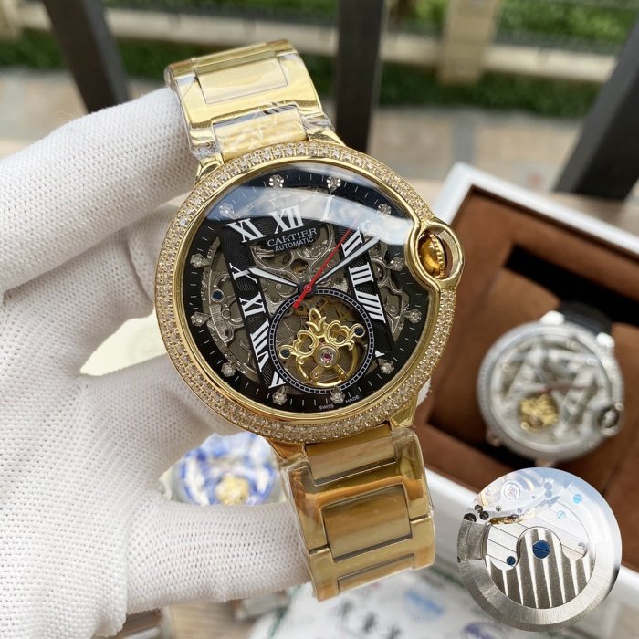 2020SS新作Cartier カルティエ メンズ 時計 スーパーコピー7色