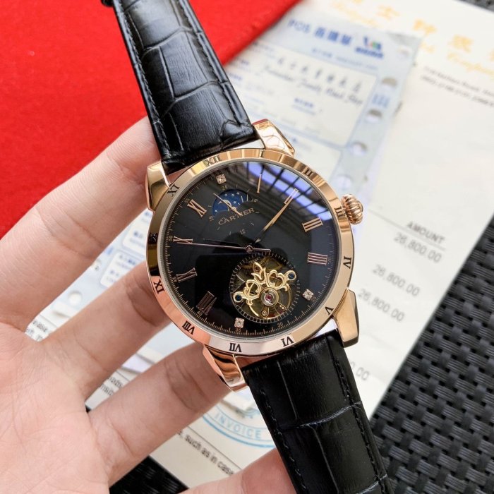 2020SS新作Cartier カルティエ メンズ 時計 スーパーコピー7色