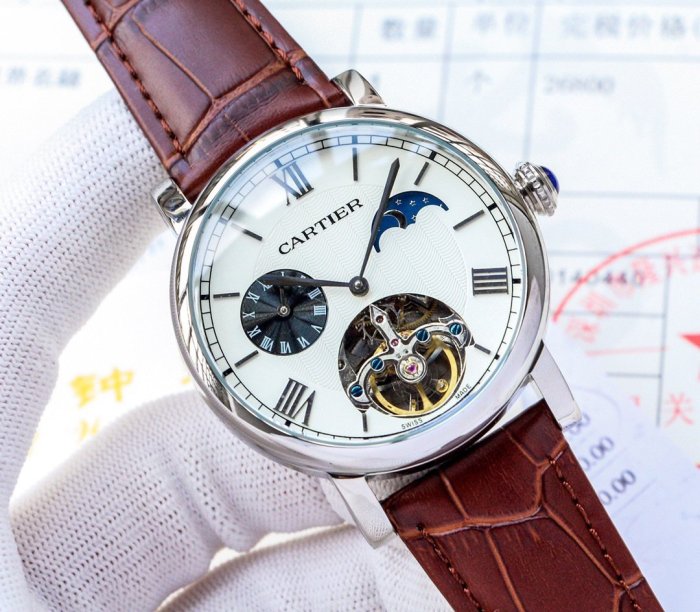 2020SS新作Cartier カルティエ メンズ 時計 スーパーコピー4色