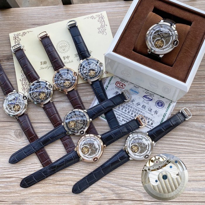 2020SS新作Cartier カルティエ メンズ 時計 スーパーコピー5色