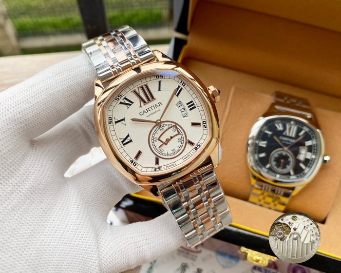 2020SS新作Cartier カルティエ メンズ 時計 スーパーコピー4色