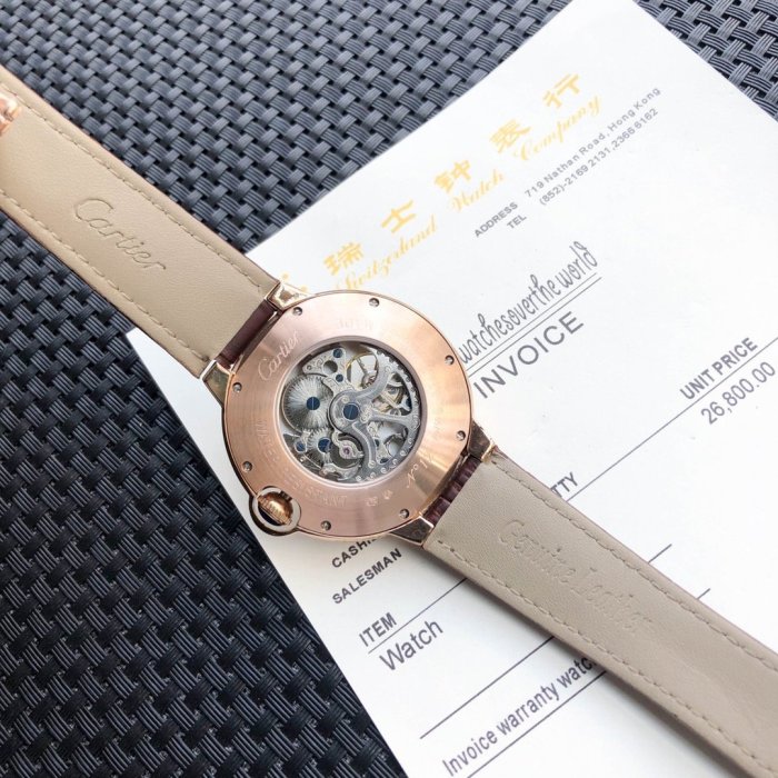 2020SS新作Cartier カルティエ メンズ 時計 スーパーコピー4色
