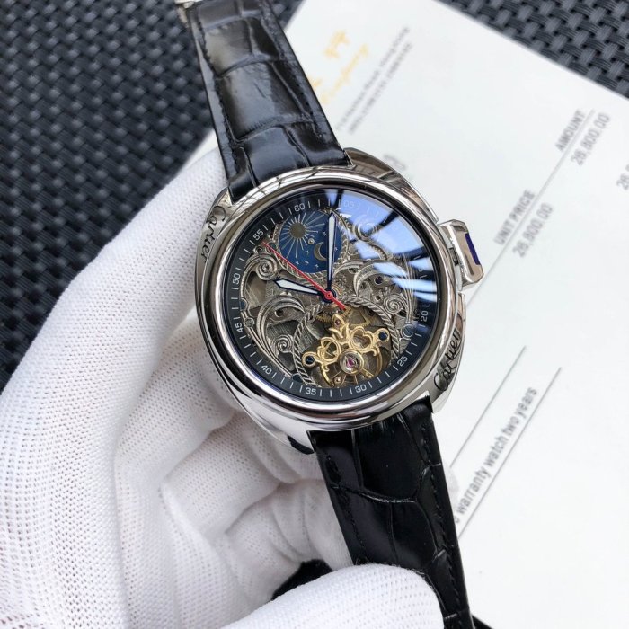 2020SS新作Cartier カルティエ メンズ 時計 スーパーコピー7色